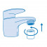 Filter für Wasserhahn mit Innengewinde